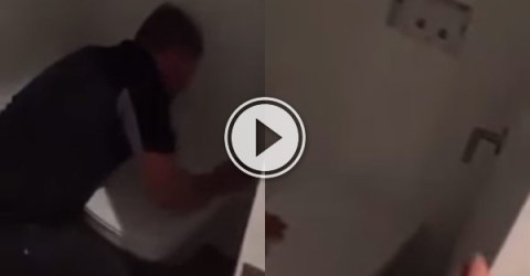 How are you going to close that door, mate?