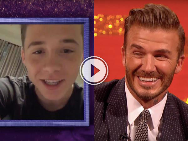 Brooklyn's dad is David Beckham. David Beckaham is one of the coolest men on earth. unlucky Brooklyn.