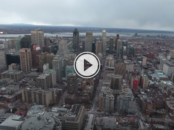 Take a look at what Montreal looks like from above (Video)