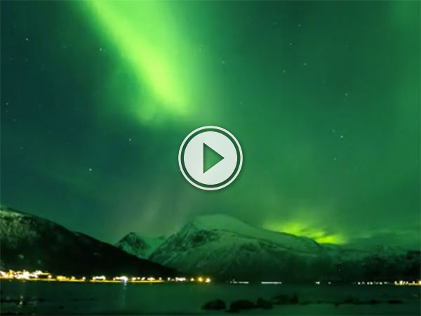 Northern Lights over Norway (Video)