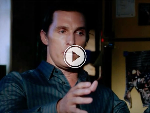 Matthew McConaughey Telling Stories (Video)