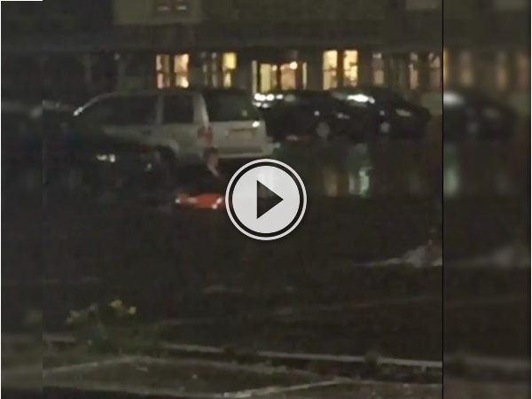 When it rains in Montreal, then dudes and Kayaks come out! (Video)