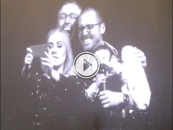 Cute kid gets a selfie with Adele at the Toronto show (Video)