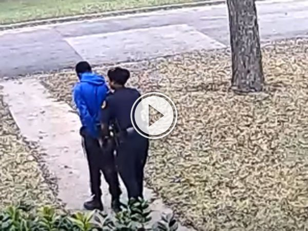 Guy makes a film after his CCTV catches a terrible tempted burglary