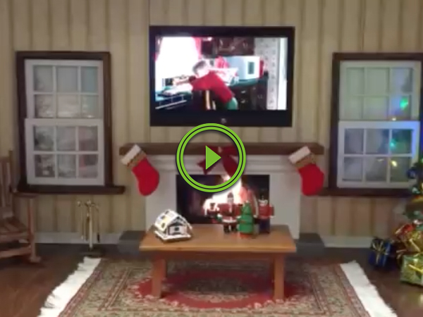 This is how you win an ugly christmas sweater party