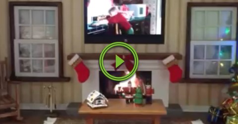 This is how you win an ugly christmas sweater party