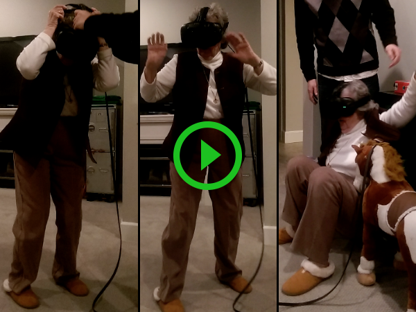 I'd be upset if I tried job simulator too after being retired for so long.