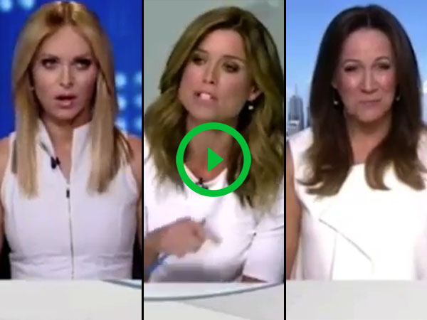 Reporter has meltdown over co-workers wearing same color (Video)