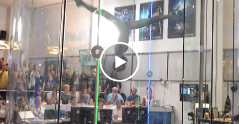 A freestyle routine from Wind Games