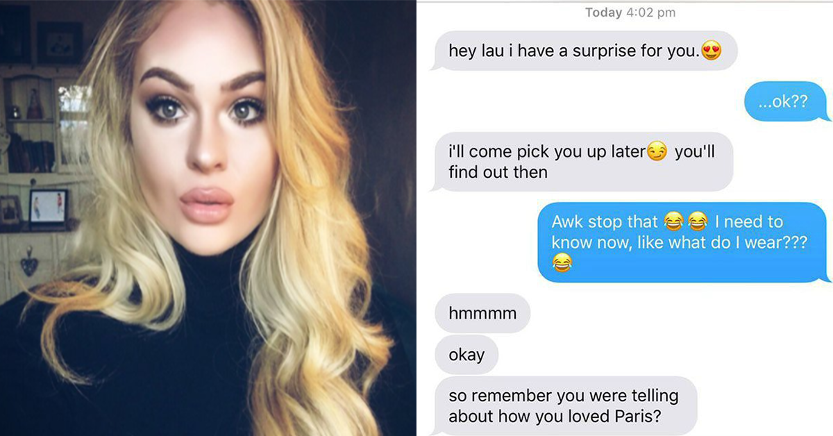 Hilarious boyfriend pranks girlfriend on Valentines Day (11 Photos)