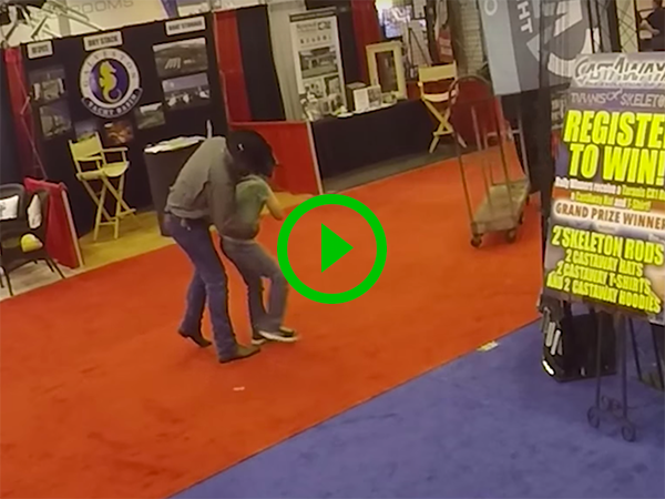 Dad saves choking son (Video)