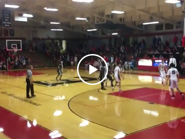 Kid hits full court buzzer beater to win game (Video)