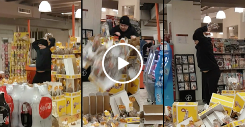 Man gets caught eating stolen candy, goes on Easter egg rampage