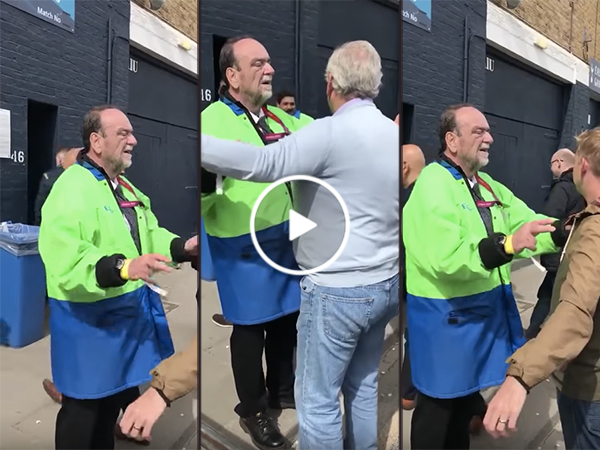 Security guard not doing his job right