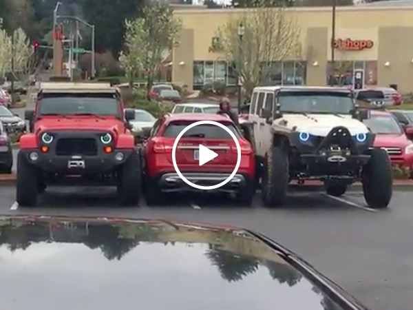 Park like an asshole, get VIP treatment from Karma (Video)