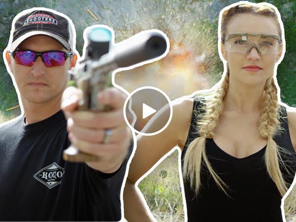 SharpNails near-impossible gun tricks with 22 Plinkster (Video)shooter nails near-impossible gun tricks with a .22 Plinkster