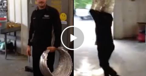 Man shows off fool proof way to hide from the cops (Video)