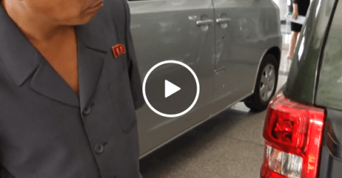 Take a look inside North Korean car dealership (Video)