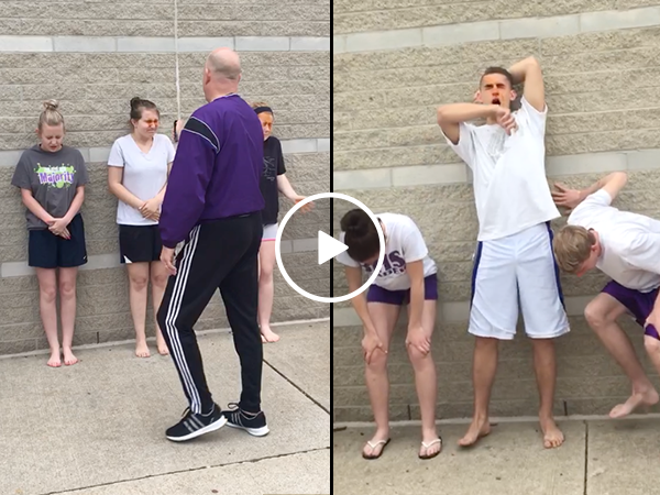 High school students volunteer to get pepper sprayed (Video)