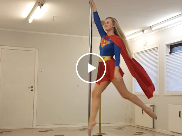 Even superheroes need to made a little extra cash on the side (Video)