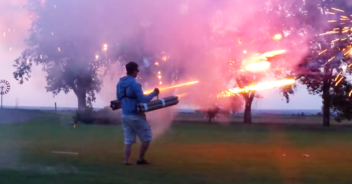 Fireworks illuminate man’s capacity for both greatness and ignorance (16 GIFs)