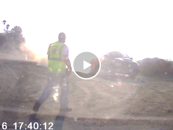 Highway road rage almost turns deadly (Video)