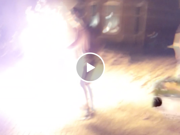 If you give an idiot gasoline and fire, bad things are gunna happen (Video)