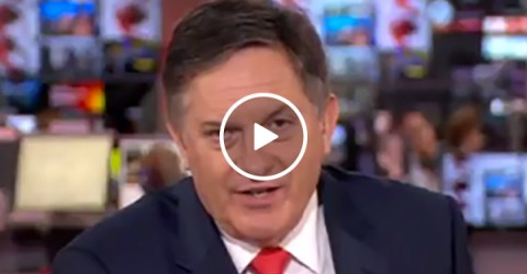 News anchor doesn't care about news report