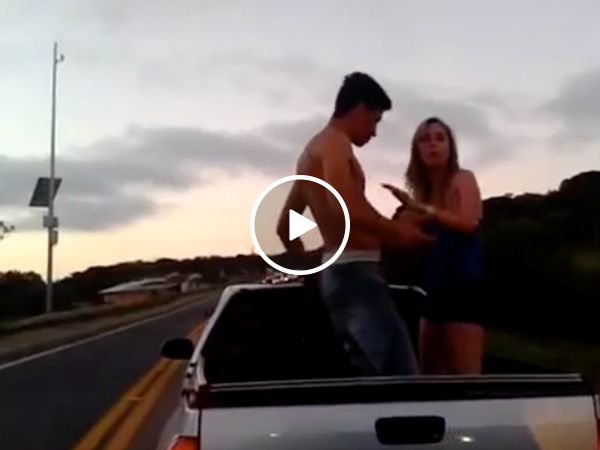 Dipsh*t douche gets the swiftest kind of karma (Video)