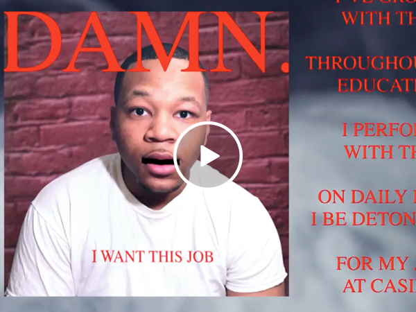 Guy raps his resume to Kendrick Lamar's 'Loyalty' and someone give this man a job (Video)