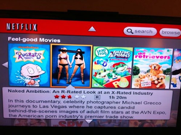 netflix nudity