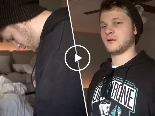 Drugged up man wants to know if his nurse saw his penis (Video)