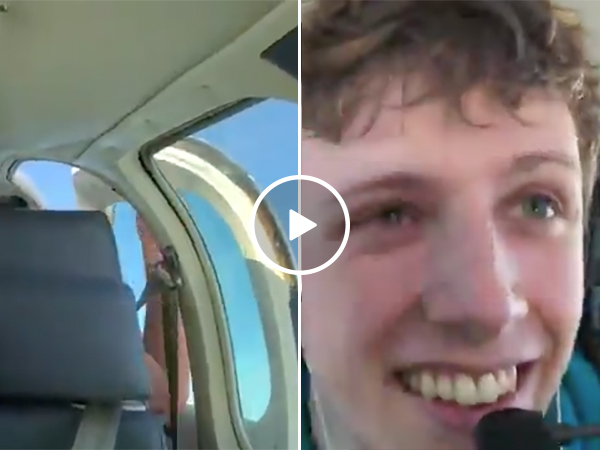 Pilot's Door Comes Ajar During A Small Jet Flight