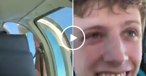Pilot's Door Comes Ajar During A Small Jet Flight