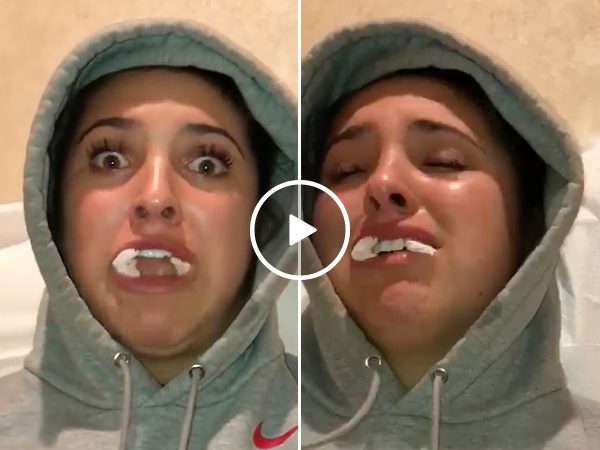 Drugged Up Girl Freaks Out About the Eagles and the Super Bowl