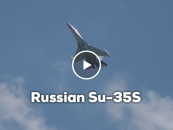 Russian SU-35S is some kind of black magic (Video)