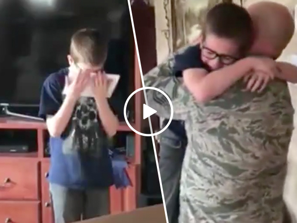 Homecoming birthday surprise is an emotional rollercoaster reveal