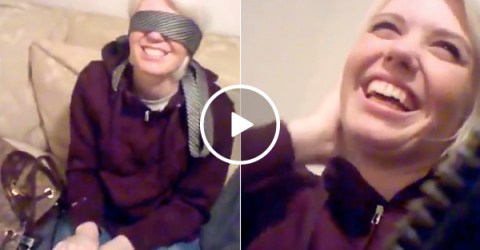 Guy gives girlfriend gift of... screenshots of her cheating (Video)