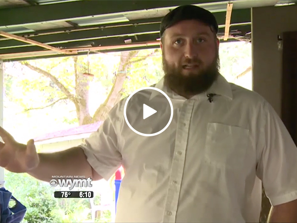 News Segment of a Man Stealing a Cheese Grater and Other Belongings