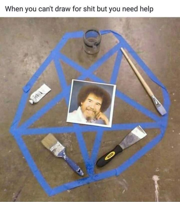 bob ross memes
