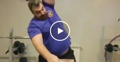 This guy's pretty lucky hand bones aren't important (Video)