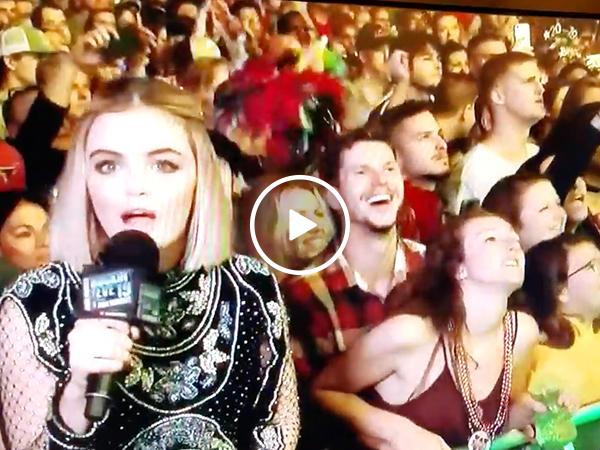 Couple celebrate NYE by banging on national television (Video)
