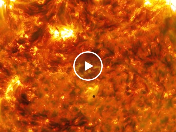 Mercury's transit in front of the Sun is mind-meltingly amazing (Video)
