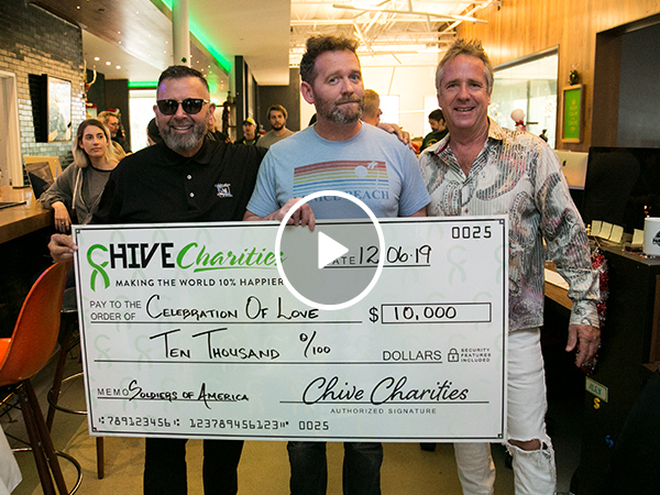 John's $10k Surprise for a Fort Hood Charity (Video)