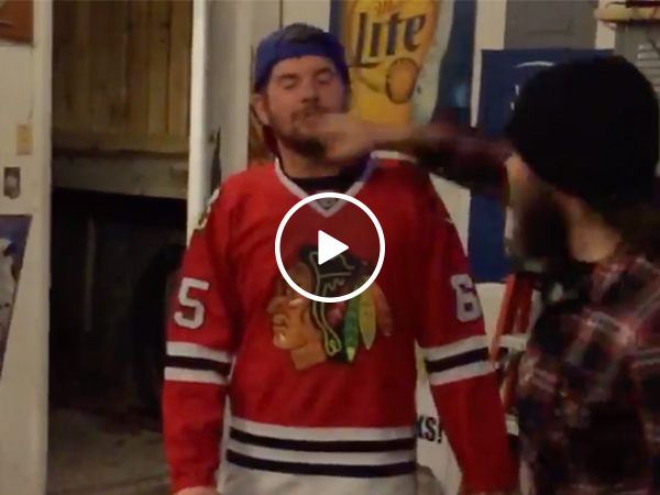 Letting your friend punch you in the face -- What could go wrong?! (Video)