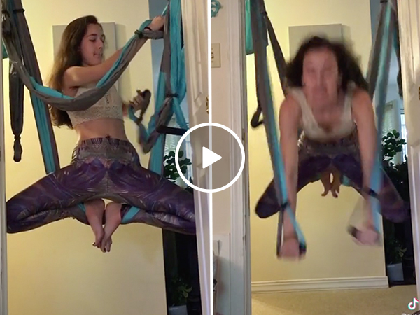 She bought a one-way ticket to Concussion City, Utah (Video)