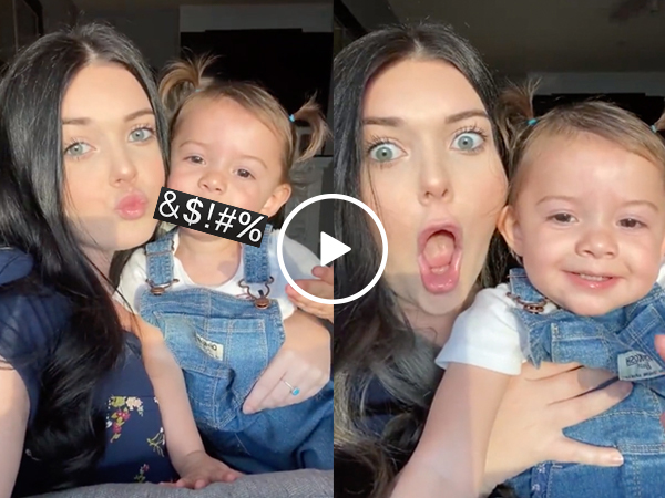 Little girl is sick of this duck face sh!t (VIDEO)