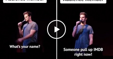 Comedian ROASTS audience member... who was a super famous director (Video)