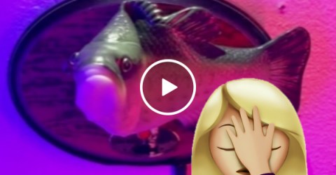 My sweet Big Mouth Billy Bass, look what they did to you! (Video)