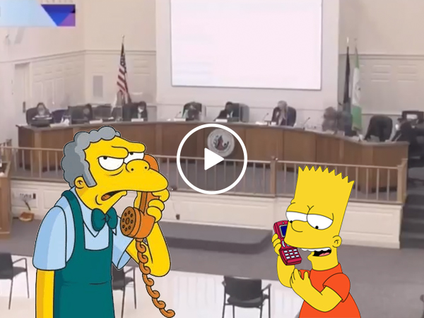 Real-life Bart Simpson pranks school board like it's Moe's (Video)